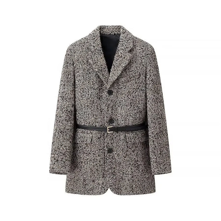 Manteau blazer ample avec ceinture pour femmes - Rosalinde