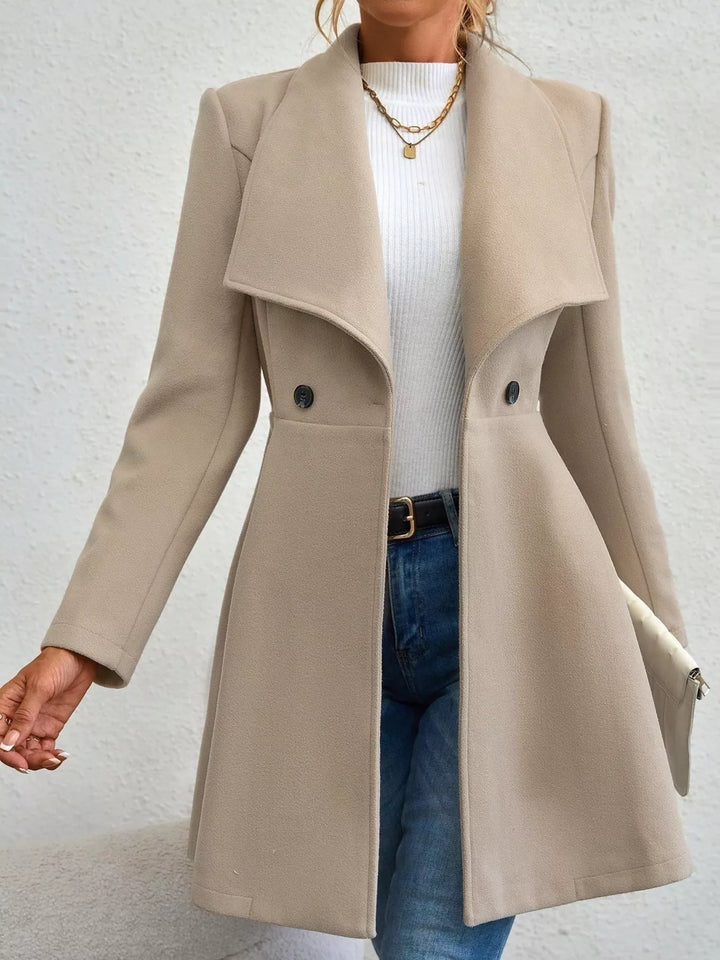 Manteau long et élégant pour femme - Evarine