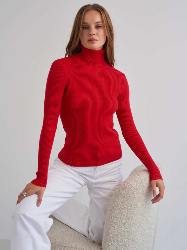 Pull à col roulé pour femme - Itzel