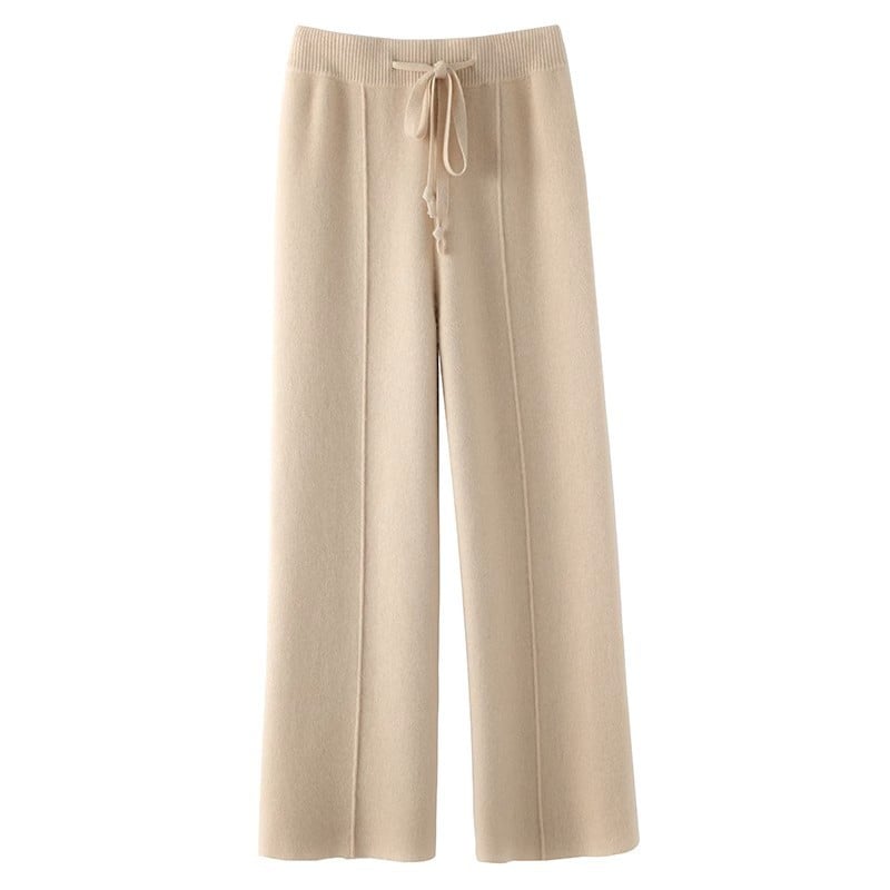 Pantalon effet tricoté doux pour femme - Iverine