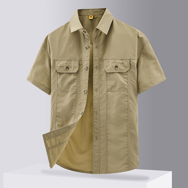 Chemise de travail à poches pour hommes, style décontracté - Felipe