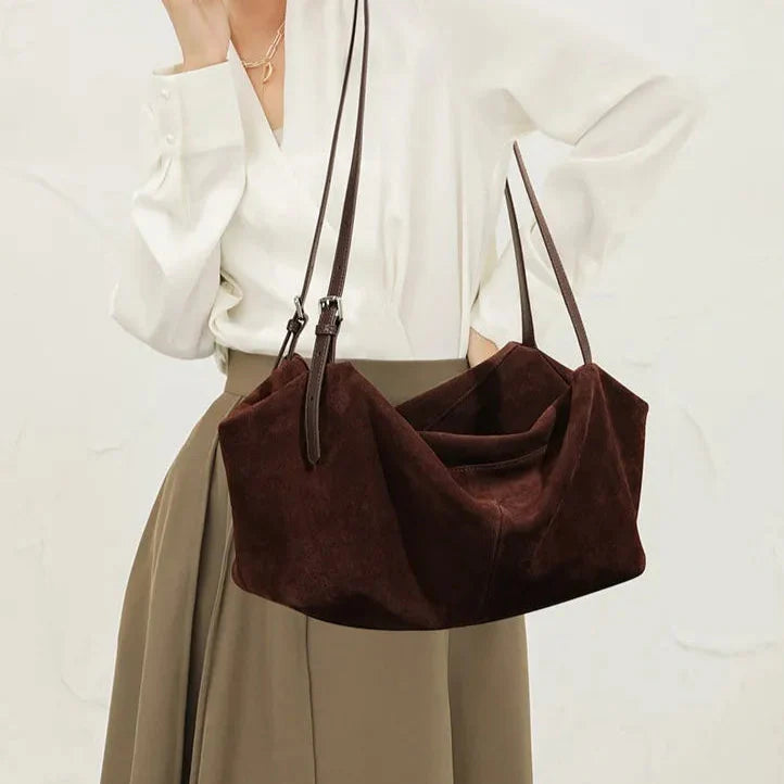 Sac à bandoulière en daim pour femmes - Lola