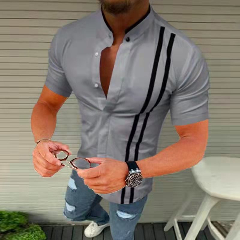 Chemise homme élégante et imprimée pour tous les jours