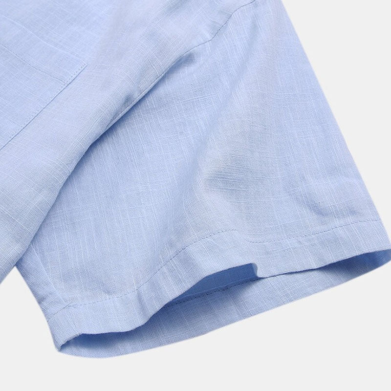 Chemise élégante à manches courtes pour hommes, pour tous les jours