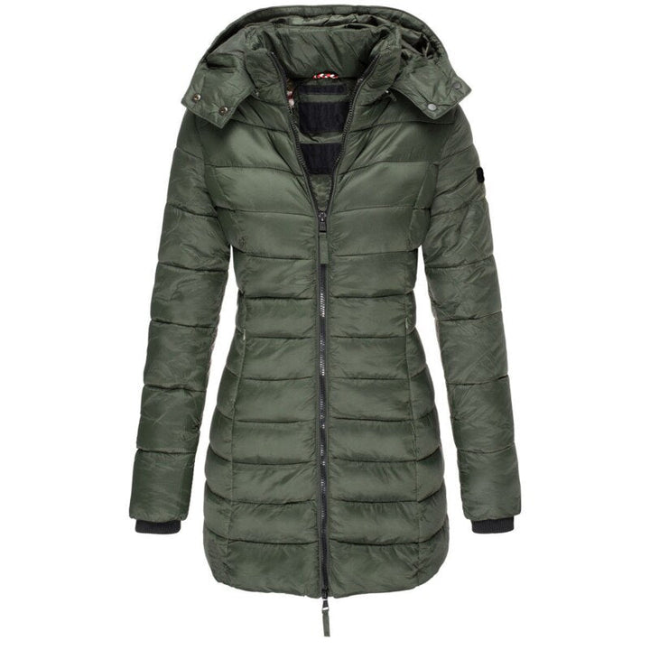 Manteau matelassé à capuche pour femmes - Mila