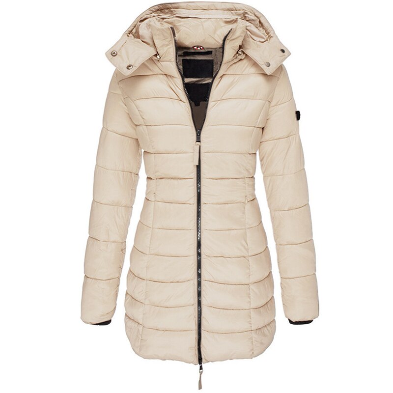 Manteau matelassé à capuche pour femmes - Mila