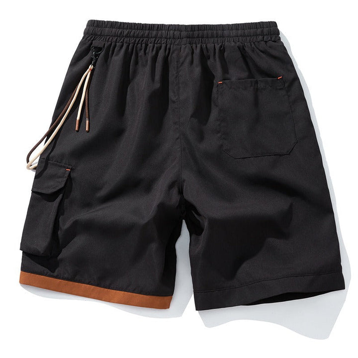 Short homme de style sportif avec poche latérale décorative - Victor