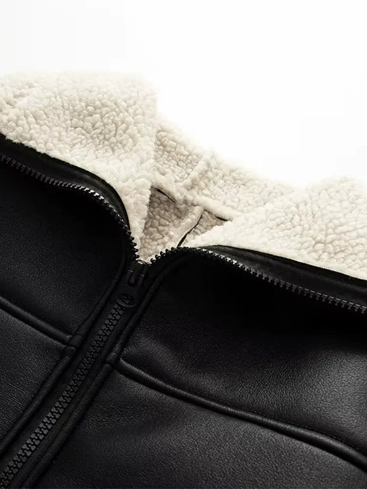 Manteau doublé chaud pour femme - Amber