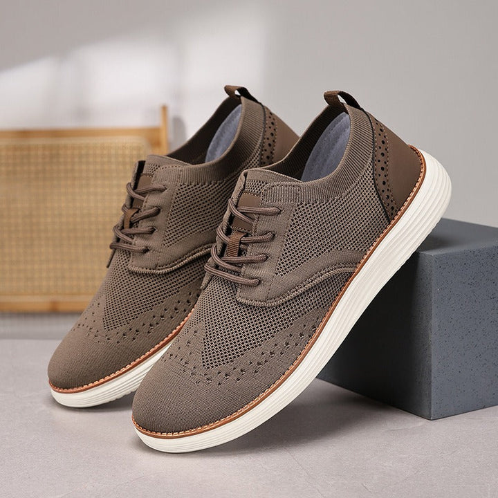 Chaussures de sport pour hommes en tissu respirant, style décontracté - Simon