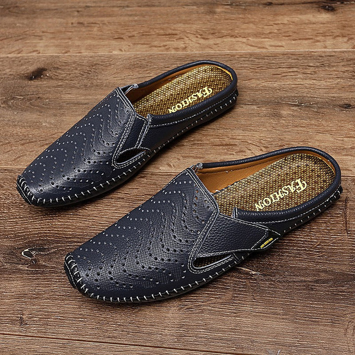 Mocassins en cuir perforé pour hommes - Enrique