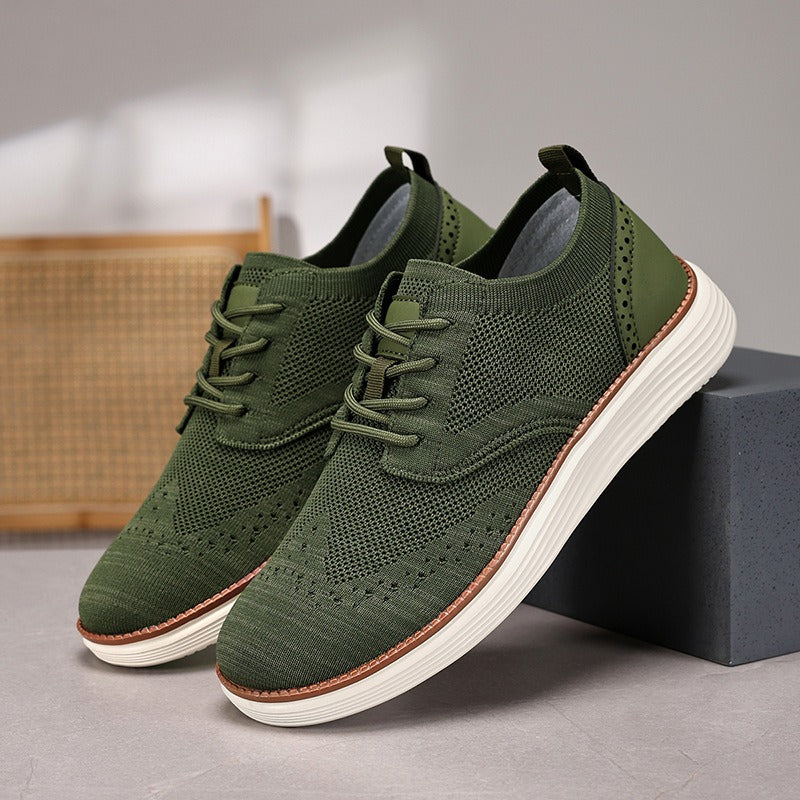 Chaussures de sport pour hommes en tissu respirant, style décontracté - Simon