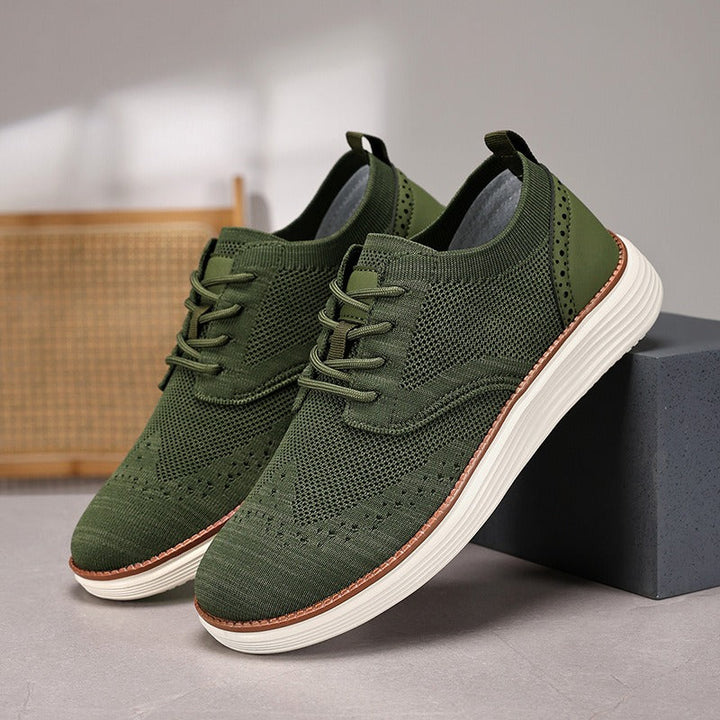 Chaussures de sport pour hommes en tissu respirant, style décontracté - Simon