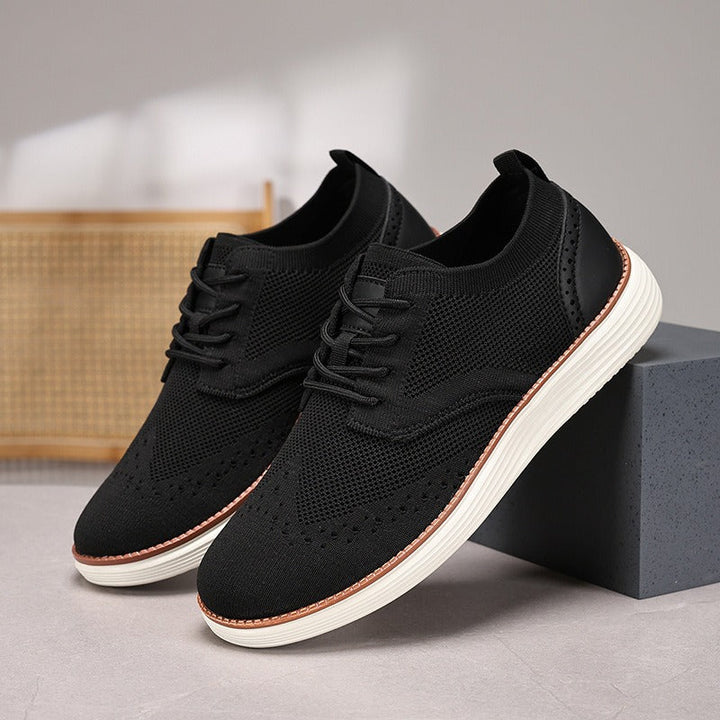 Chaussures de sport pour hommes en tissu respirant, style décontracté - Simon