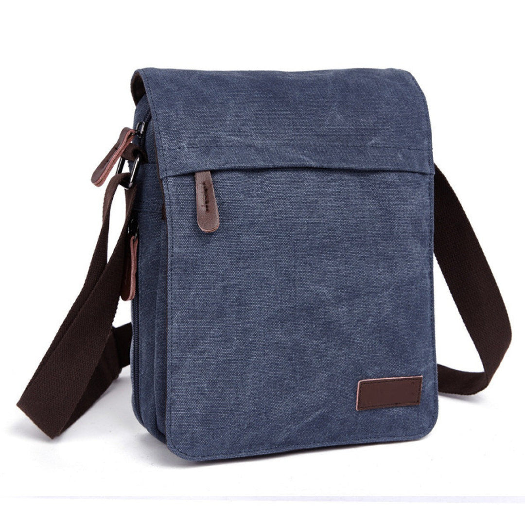 Sac messager en toile robuste pour homme - Matthieu