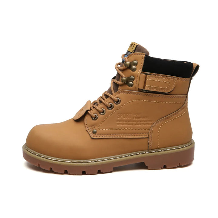 Bottes décontractées pour hommes avec doublure thermique de style militaire - Thiago