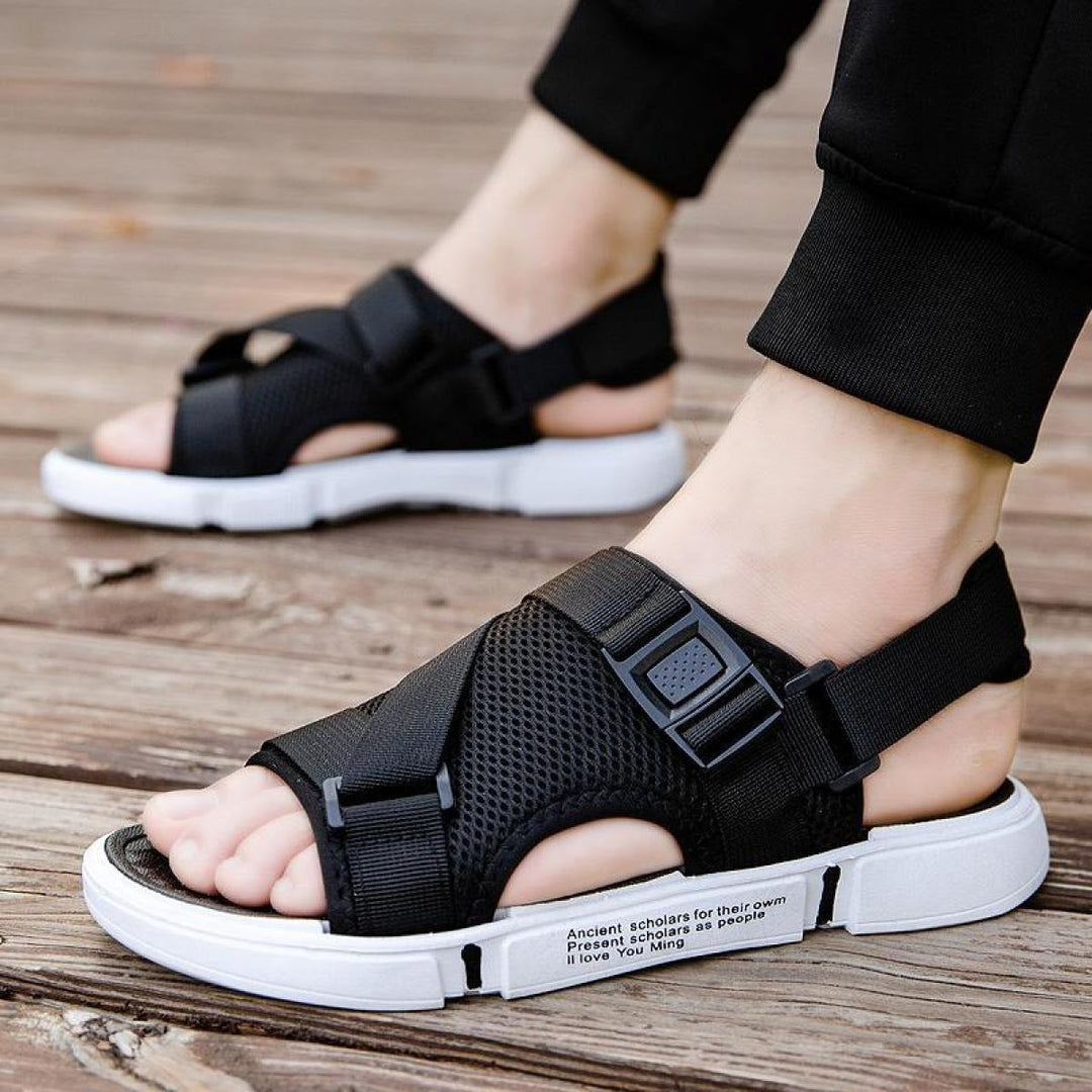 Sandales pour hommes en maille technique ajustable - Nils