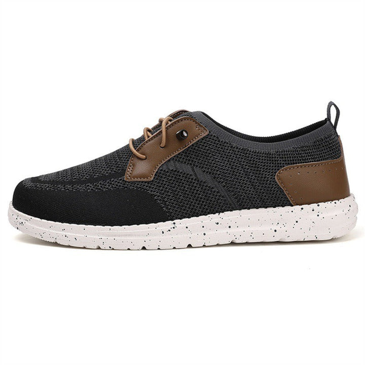Chaussures de sport pour hommes en tissu respirant avec détails synthétiques - Henrik