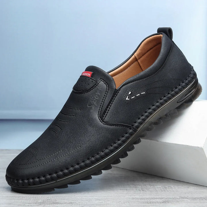 Chaussures décontractées en cuir synthétique pour hommes - Teun