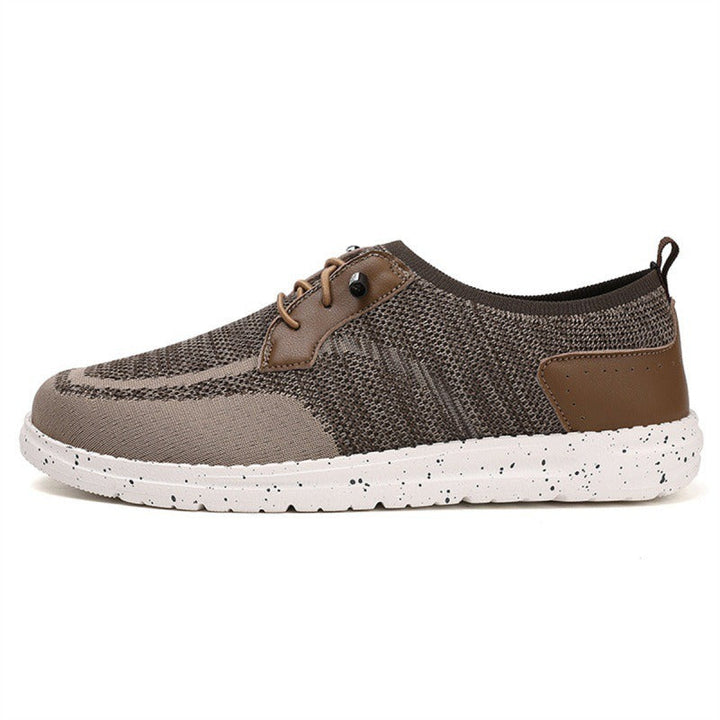 Chaussures de sport pour hommes en tissu respirant avec détails synthétiques - Henrik
