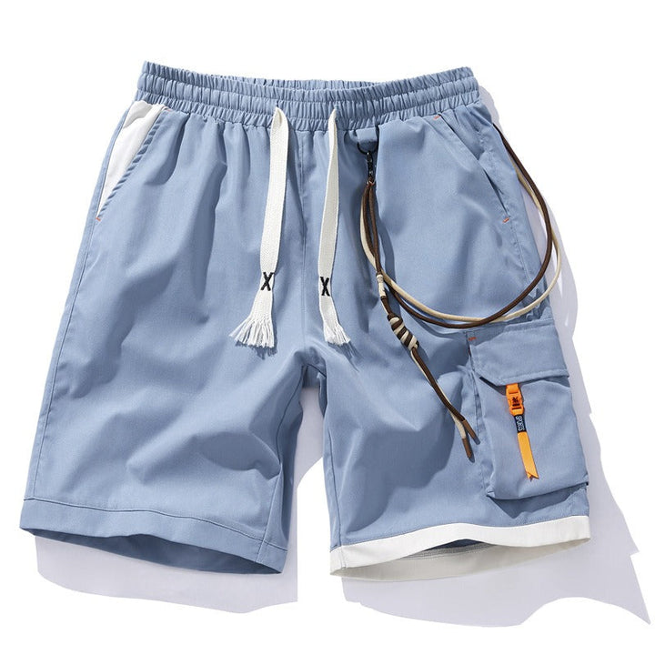 Short homme de style sportif avec poche latérale décorative - Victor