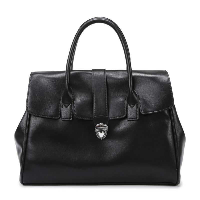 Sac à main en cuir synthétique pour femme, grande capacité, style sophistiqué - Élodie