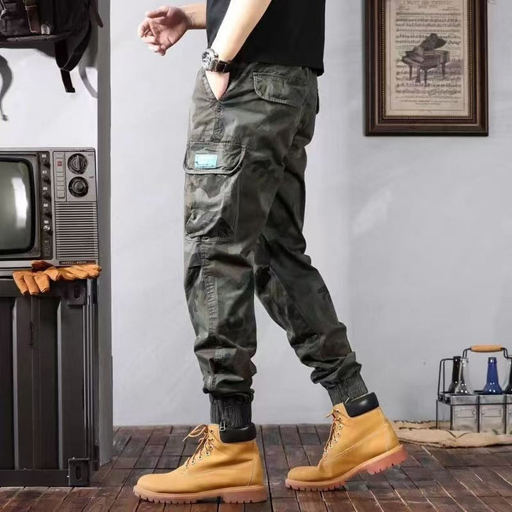 Pantalon cargo multi-poches camouflage pour hommes - Viktor