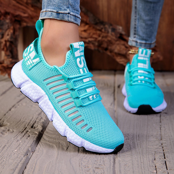 Chaussures de sport pour femmes en tissu respirant avec semelle ergonomique - Marisol
