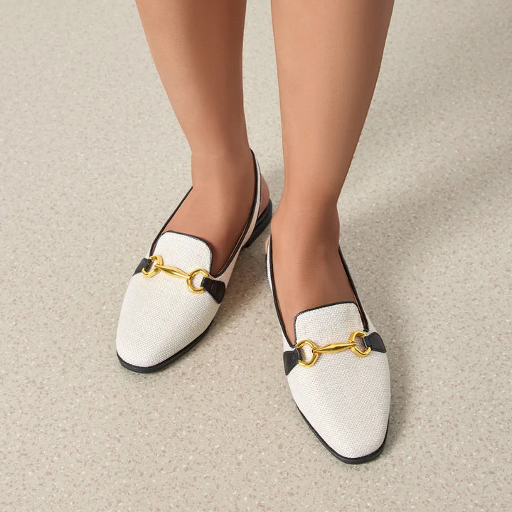 Mocassins pour femmes avec détails métalliques - Floriane
