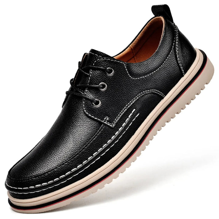 Chaussures décontractées pour hommes en cuir synthétique avec semelles antidérapantes - Eduardo
