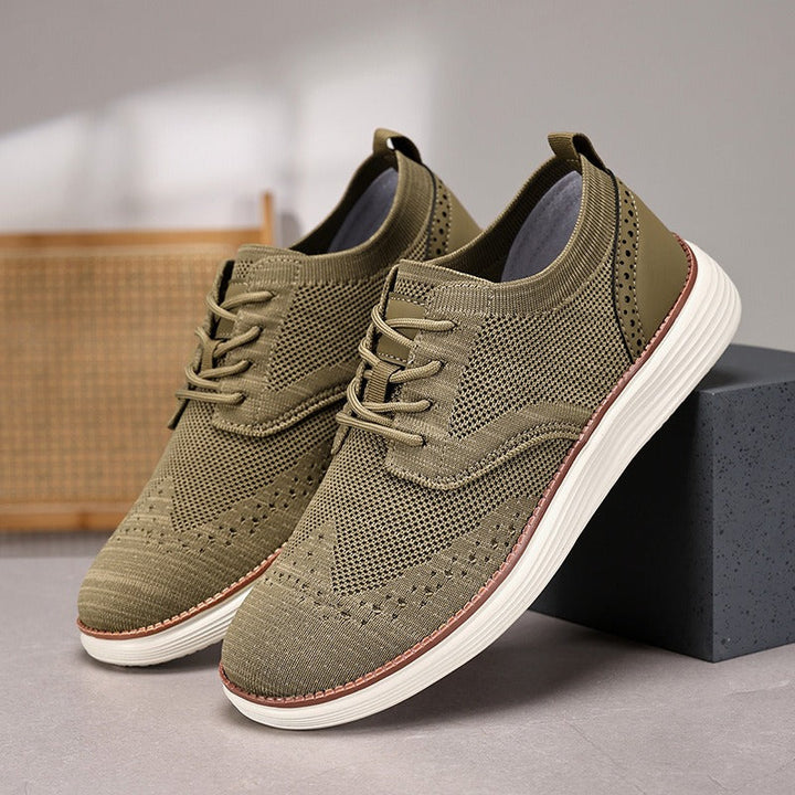 Chaussures de sport pour hommes en tissu respirant, style décontracté - Simon