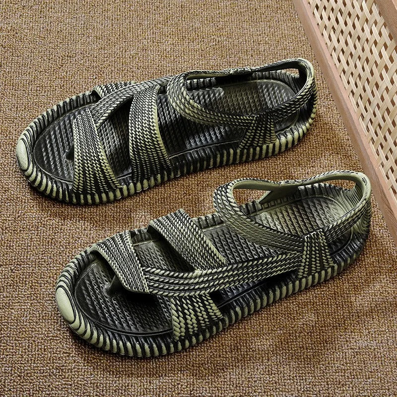 Sandales tressées pour hommes, faites à la main - Pieter