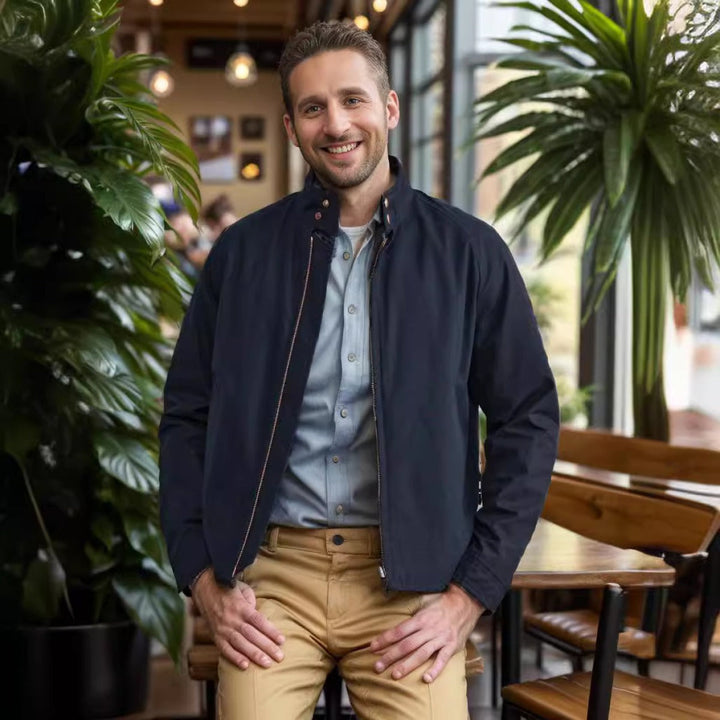 Veste zippée décontractée pour hommes, style urbain - Petrovic