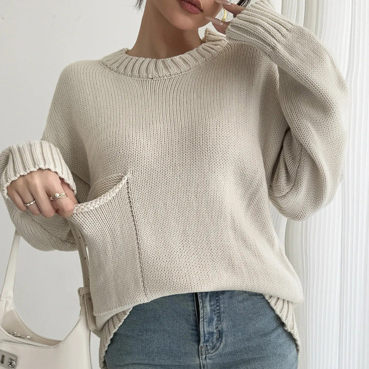 Pull oversize en maille pour femmes - Pereira