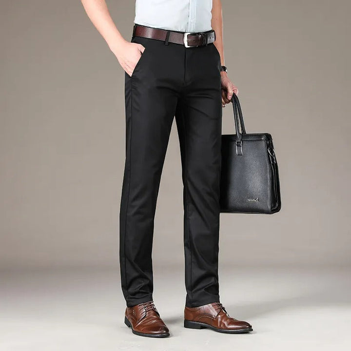 Pantalon habillé à coupe droite pour hommes - Victor