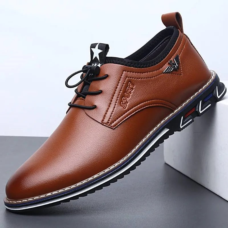 Chaussures casual pour homme en cuir synthétique au design urbain - Mauro