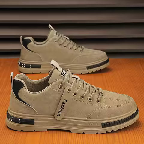 Chaussons en daim synthétique pour hommes - Mardon
