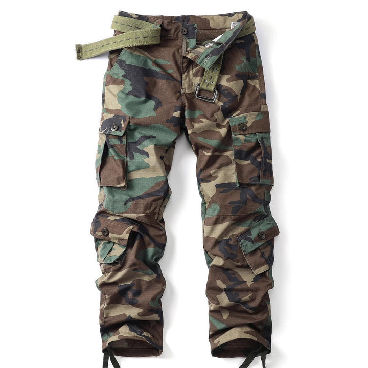 Pantalon cargo tactique en coton camouflé pour hommes - Lars