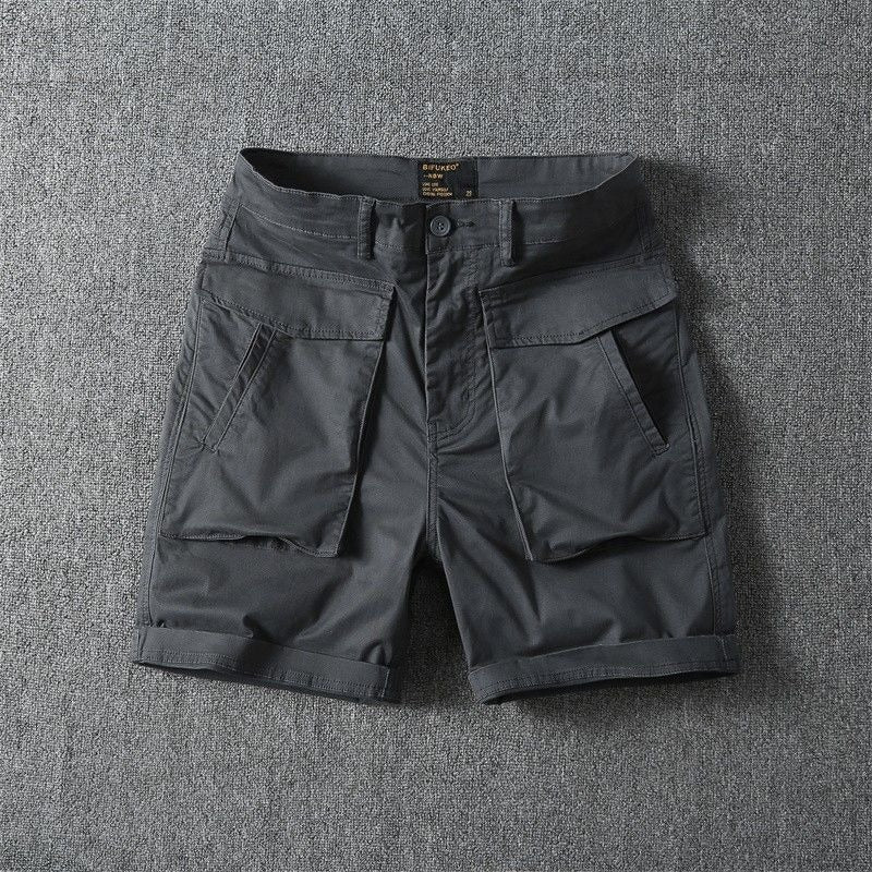 Short hommes coton poches cargo style décontracté - Erik