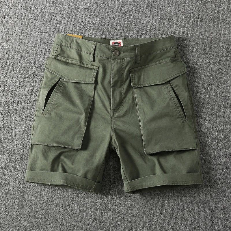 Short hommes coton poches cargo style décontracté - Erik
