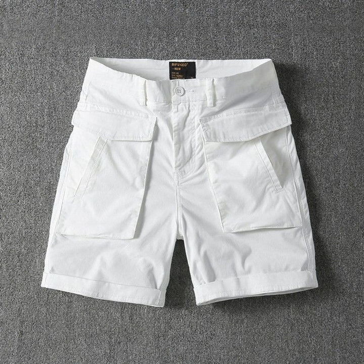Short hommes coton poches cargo style décontracté - Erik