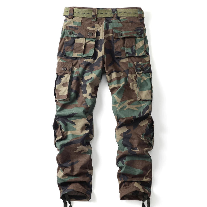 Pantalon cargo tactique en coton camouflé pour hommes - Lars