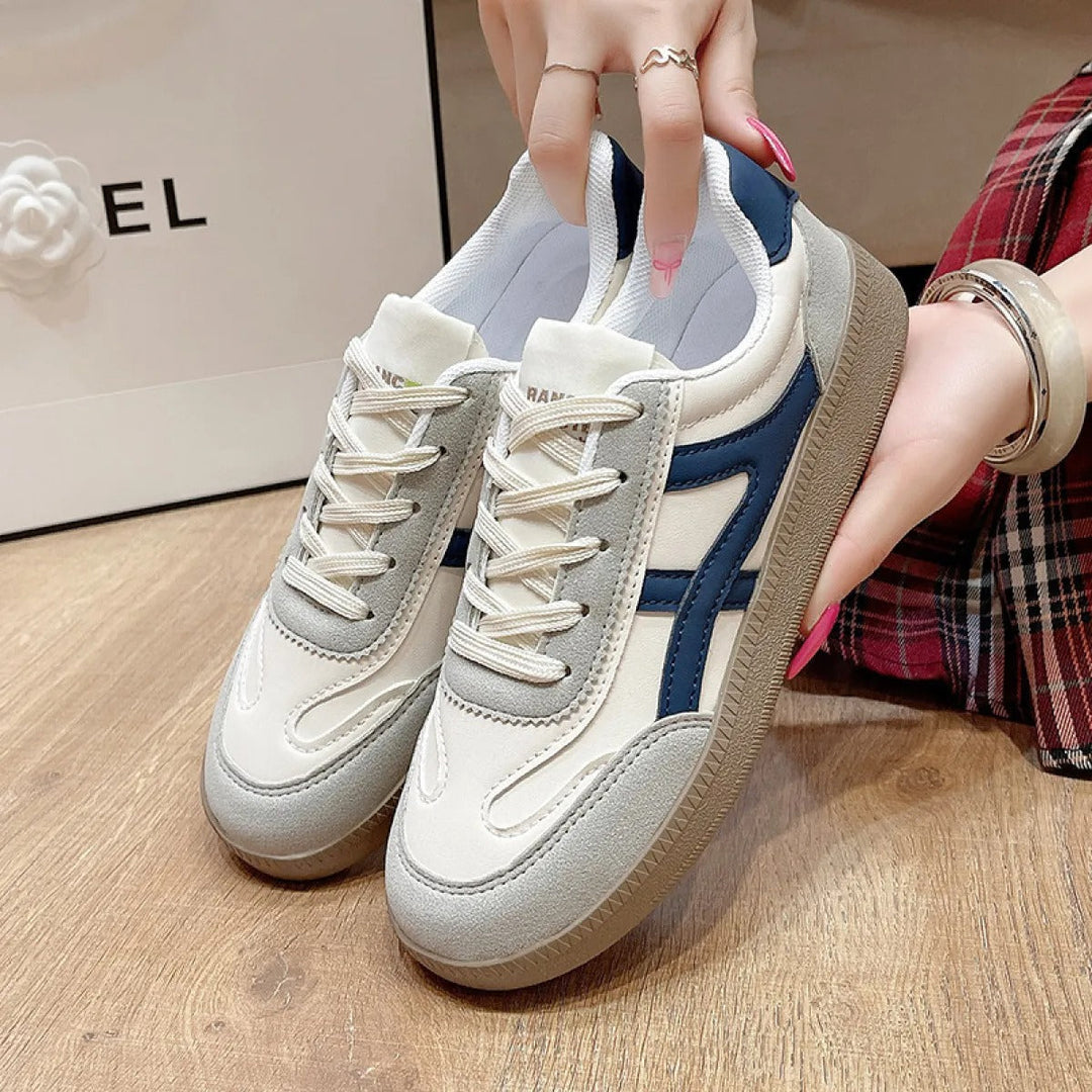 Baskets décontractées au design rétro pour femmes - Noelia