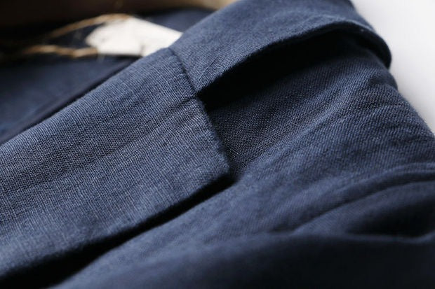 Blazer décontracté en lin pour femme - Amara