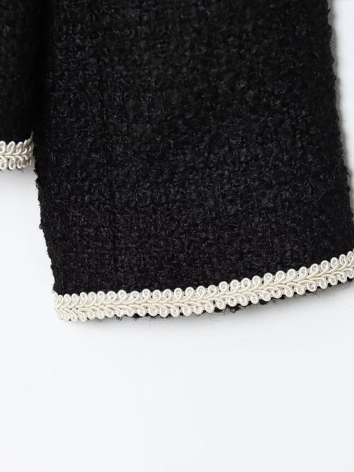 Veste courte pour femmes avec boutons décoratifs - Alida