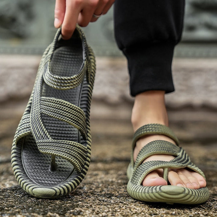 Sandales tressées pour hommes, faites à la main - Pieter