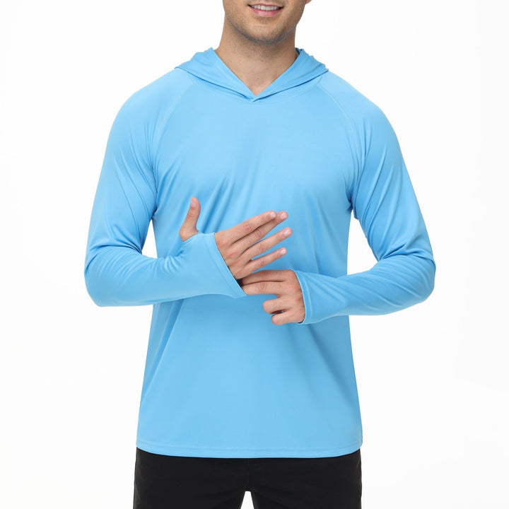 T-shirt à capuche à manches longues pour hommes - Drogus