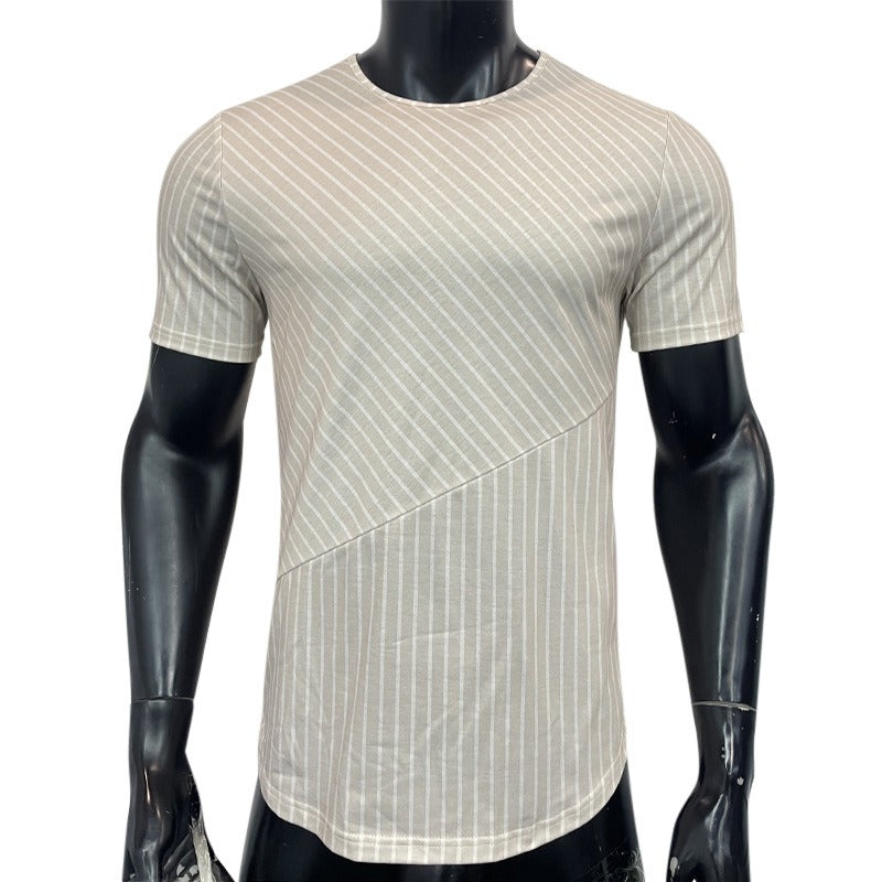 T-shirt slim slim fit à manches courtes pour hommes - Thiago