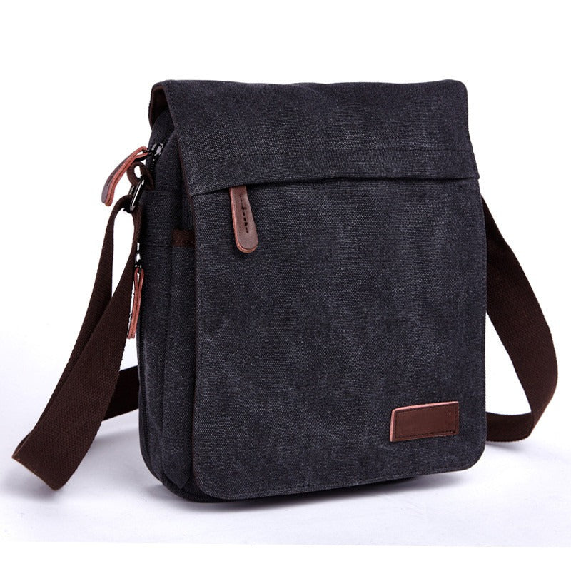 Sac messager en toile robuste pour homme - Matthieu