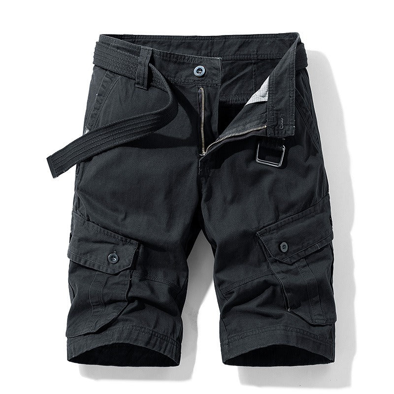 Short cargo homme avec ceinture - Adrien
