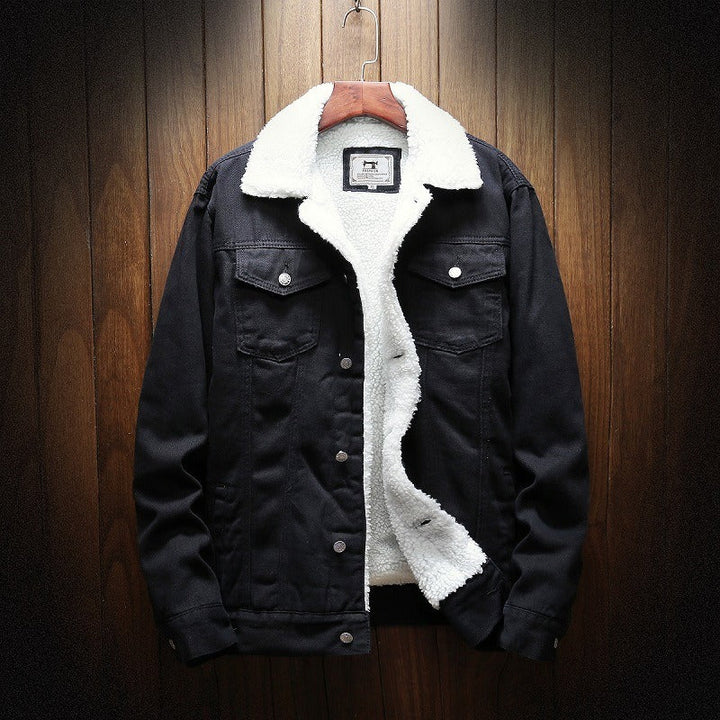 Veste en jean pour homme avec doublure en polaire - Lior